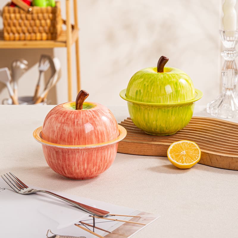Ceramic stew pot with lid, water-proof stew pot for one person, bird's nest stew pot, egg custard dessert cup, simmering soup jar wholesale