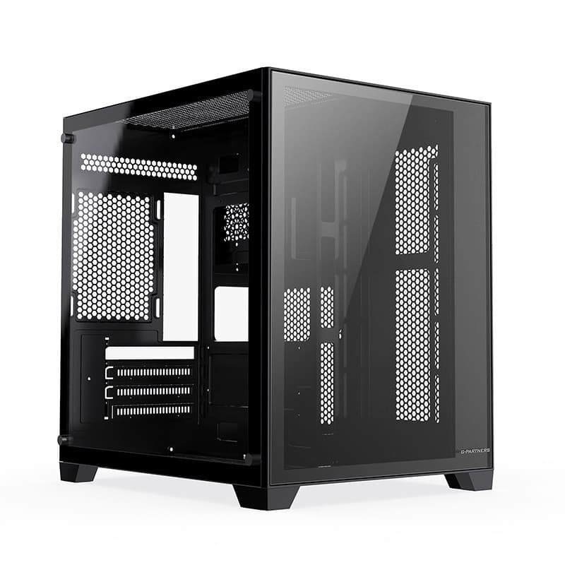 Cross-border Desktop PC Seaview Case Mini Panoramic Side-Transparent Gaming Water Cooling Computer Case