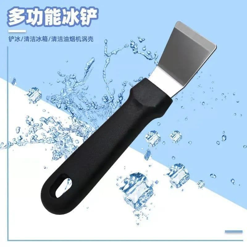 Kitchen cleaning scraper, stainless steel range hood, refrigerator defrosting scraper for home cleaning tools.