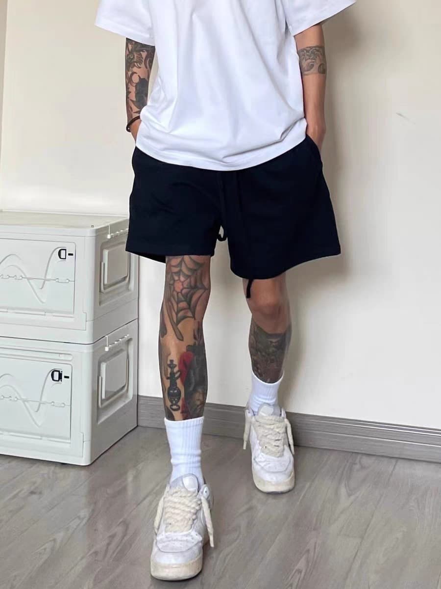 American Style Heavyweight Cotton Shorts Loose Athletic Casual Five-Inch Pants Unisex Korean Style Trendy Versatile Casual Shorts