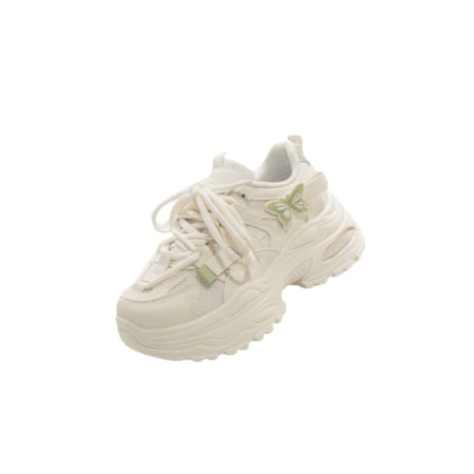 Women's Sneakers New 2026 Spring Student Ins Chunky Dad Shoes Thick Sole Heightening Trendy Casual Running Shoes