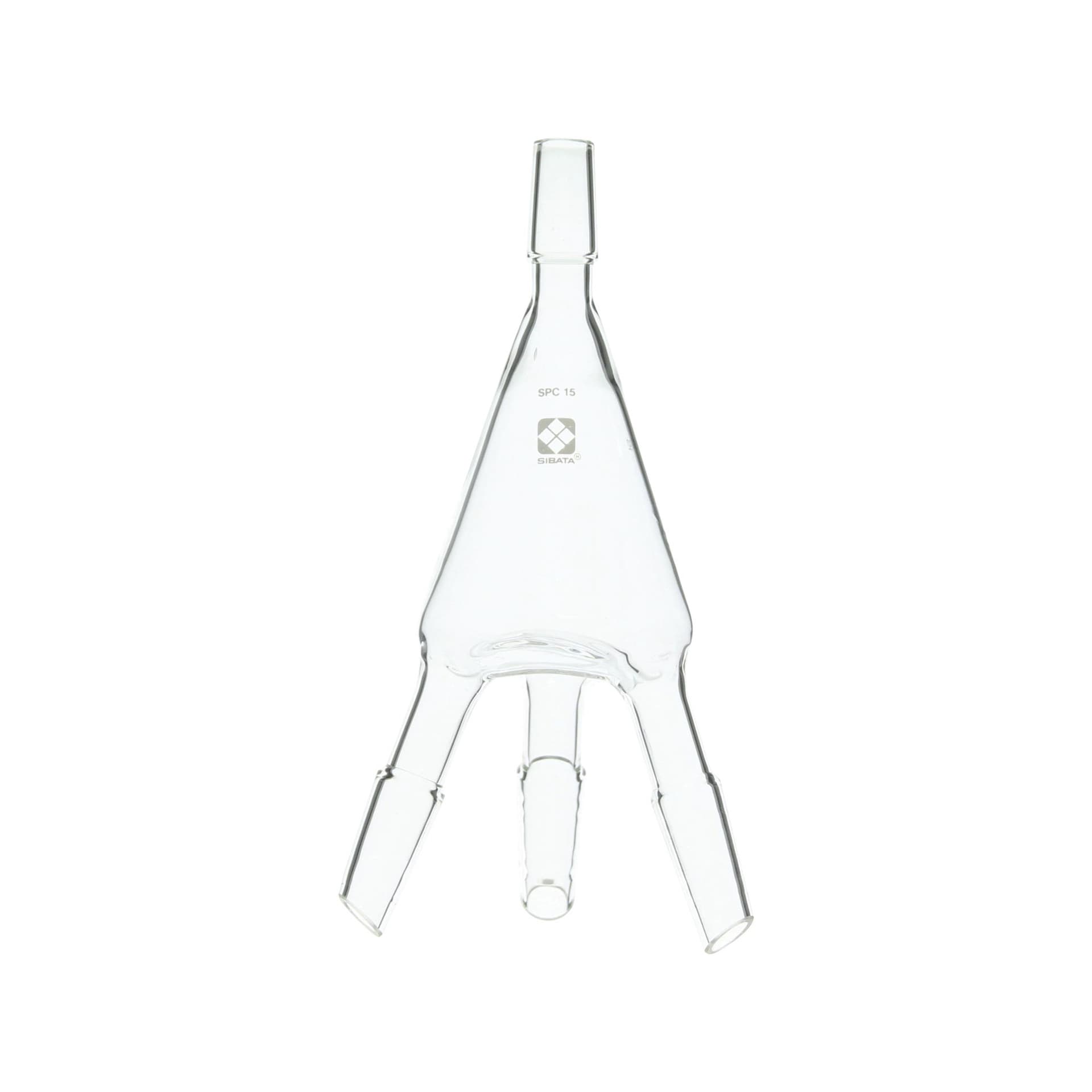 SIBATA Shibata Science 030850-1515 SPC 3 Outlet Distillation Adapter 15-15