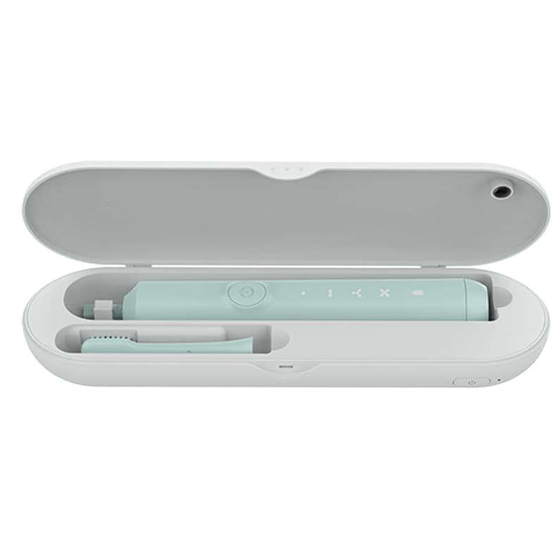 2025 Model 194*35mm Electric Toothbrush Sterilization Box, Portable Sterilization Box for Bacteria Elimination