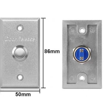 A50 Die-Cast Access Control Switch Normally Open Flush Mount