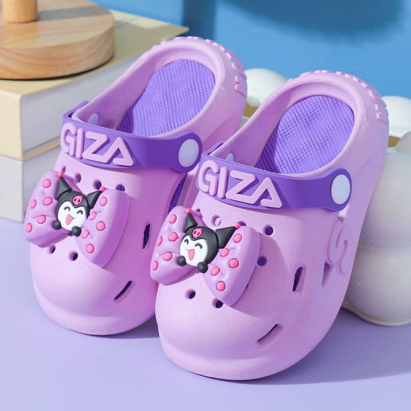 Children's Baotou Croc Shoes Girls Children's Croc Shoes Children's Indoor Bathroom Non-Slip Middle and Large Children's Baby Sandals