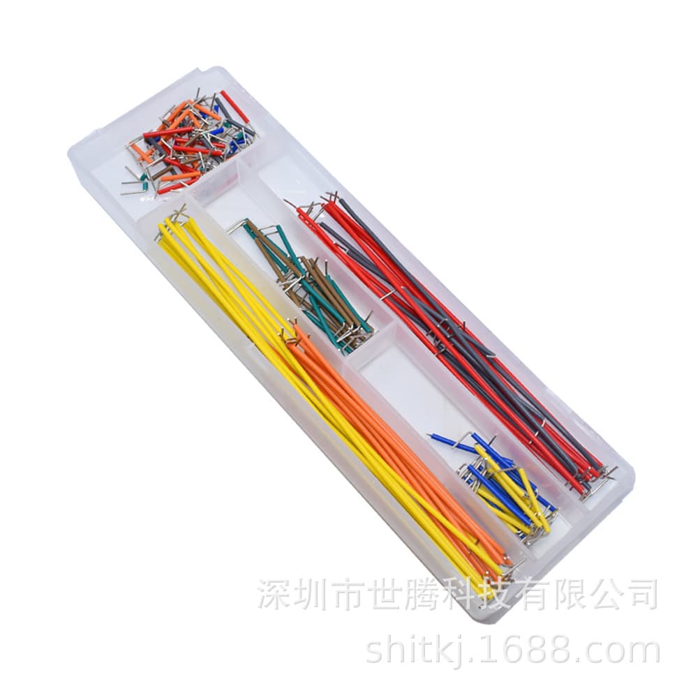 140pcs Breadboard Wires Boxed, Breadboard Jumper Wires, Breadboard Connecting Wires