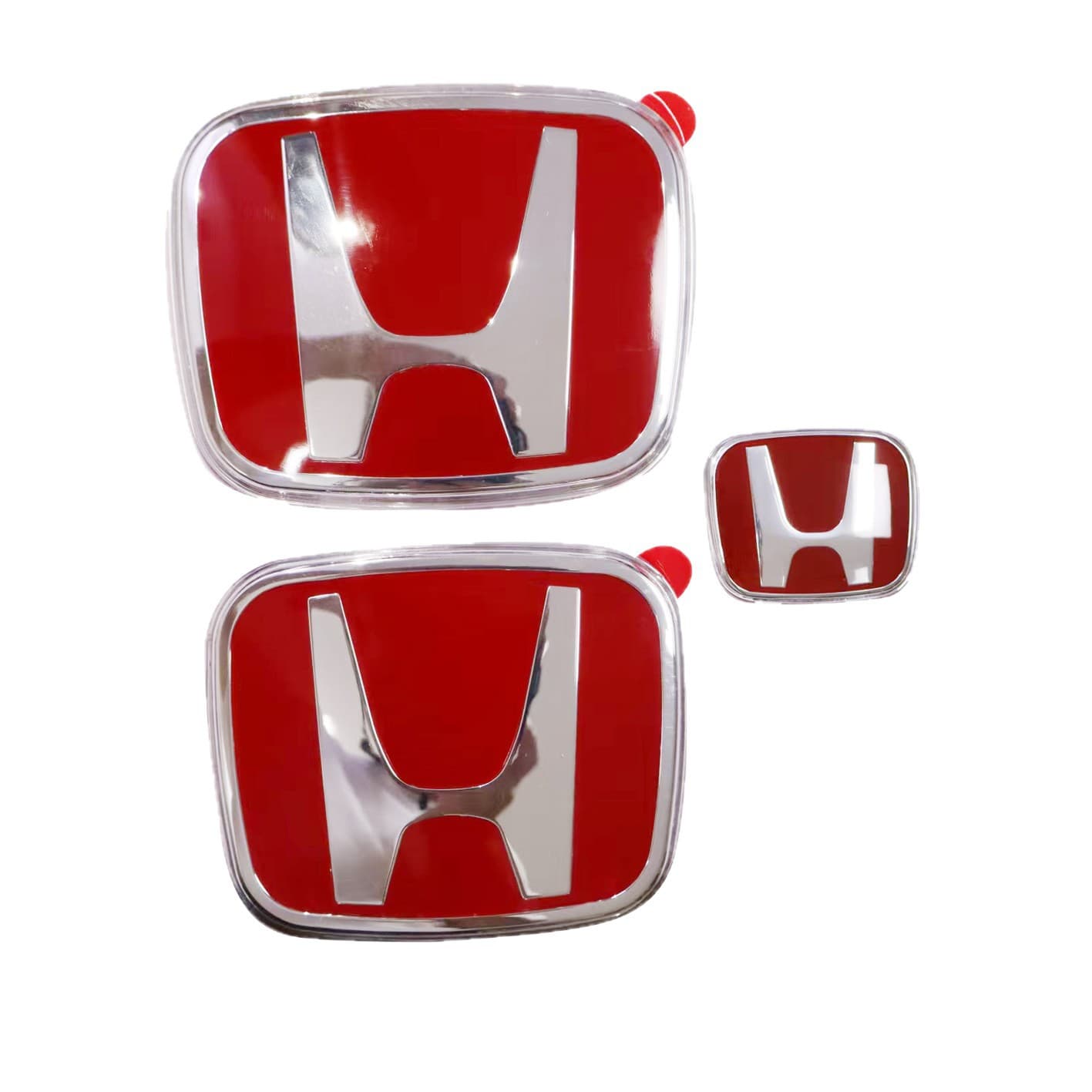 Applicable to Honda Civic 8th/10th Gen, Accord, Fit, City, Crider, CRV grille crystal emblem