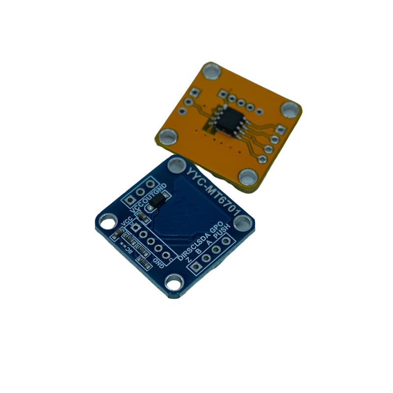 MT6701 Magnetic Encoder Magnetic Induction Angle Measurement Sensor Module 14-bit High Precision Replacement for AS5600