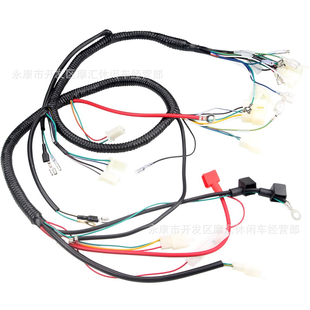 ATV Sand Vehicle Four-Wheel Motorcycle Accessories 125-250CC Full Vehicle Wiring Harness Assembly Quad BUGGY