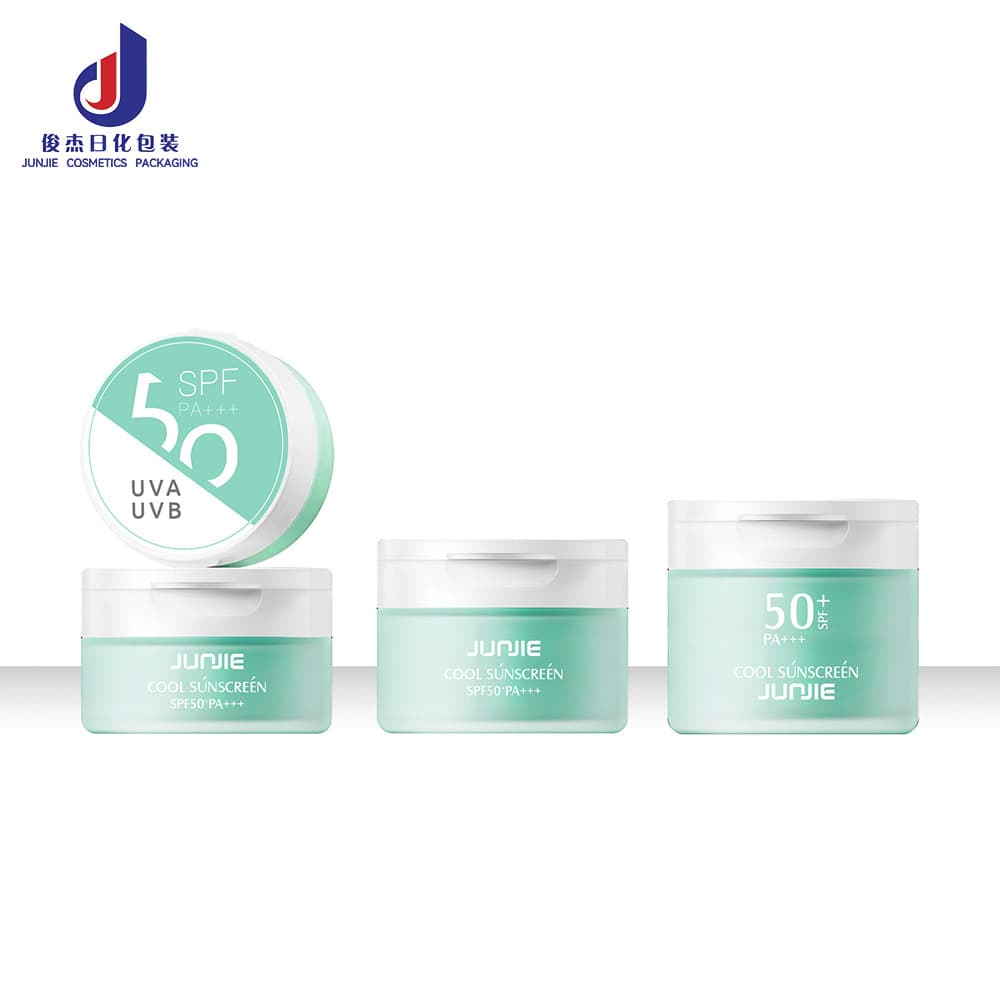 High-quality Plastic Cosmetic Cream Jar 100g Wide-mouth Mask Cream Flip-top Mask Jar Eye Cream Refillable Bottle