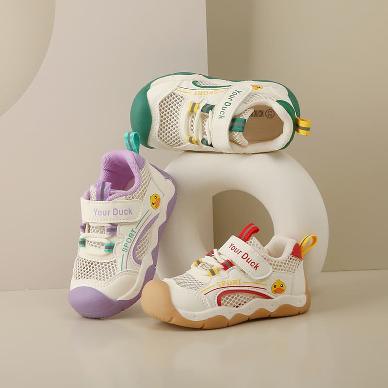 Children's Walking Shoes Summer New Casual Boys' Single Mesh Shoes Toddler Breathable Lightweight Girls' Sports Shoes