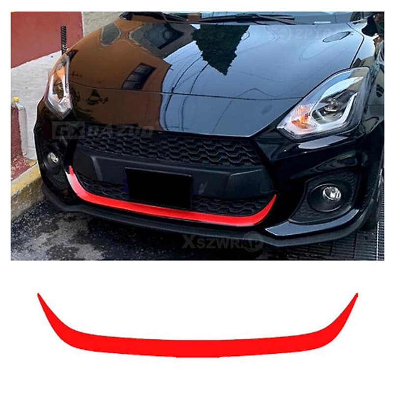 Suitable for Suzuki Swift sport front lip stripe car sticker sticker pull flower body sticker A1609