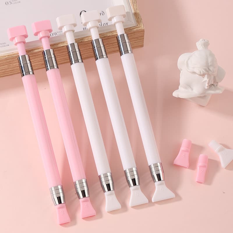 New DIY Diamond Painting Pen Nail Art Rhinestone Tool Multi-Head Rotating Push Wax Self-Adhesive