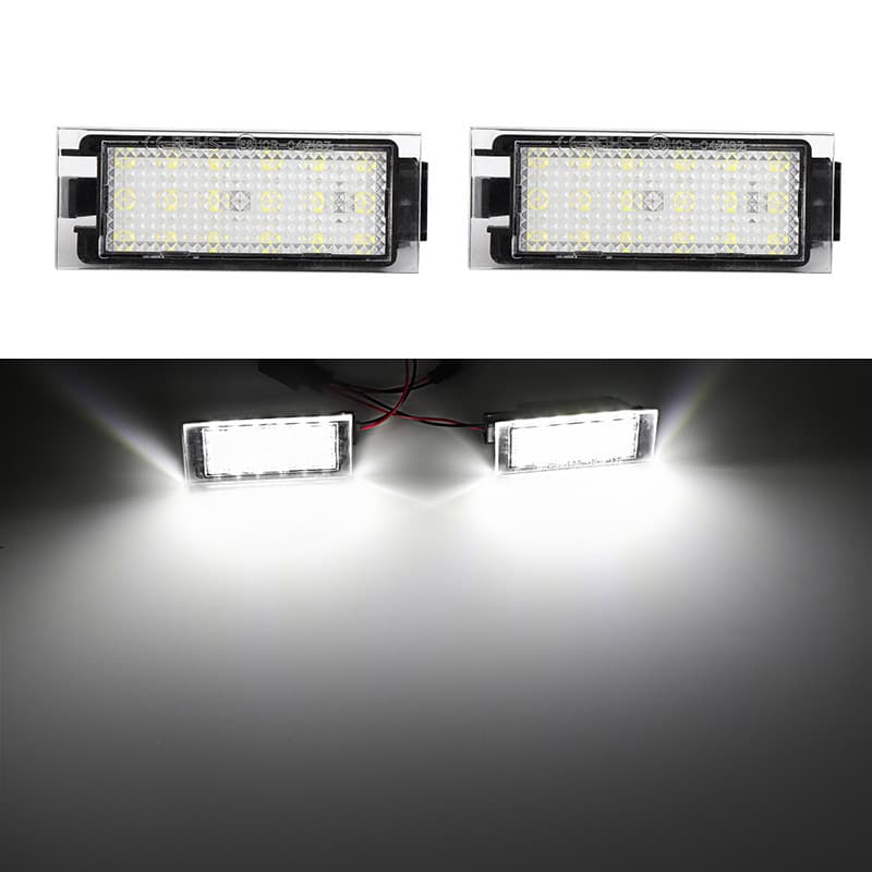 For Renault Clio, Master, Laguna, Megane II License Plate Light