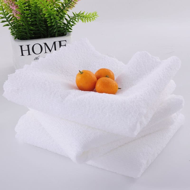 Manufacturer wholesale disposable white bath towels, hotel napkins, microfiber material, drop shipping available