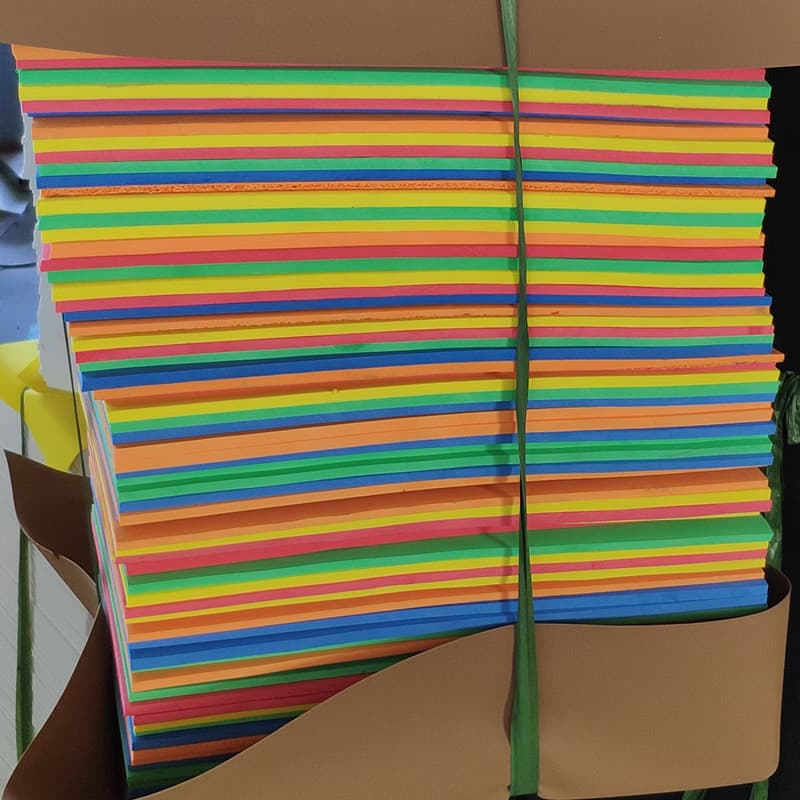 EVA colored foam board roll material, waterproof and impact-resistant foam board, EVA sponge inner support insulation board