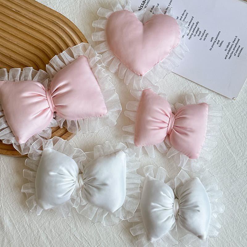 Cloud bow flower bouquet packaging decoration fabric lace girly style bow flower arrangement floral materials