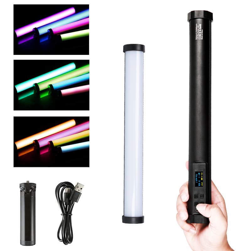 LED Fill Light Photography Bar Handheld 21 Effects RGB Full-Color Portable Outdoor Light Painting Illumination Outdoor Light