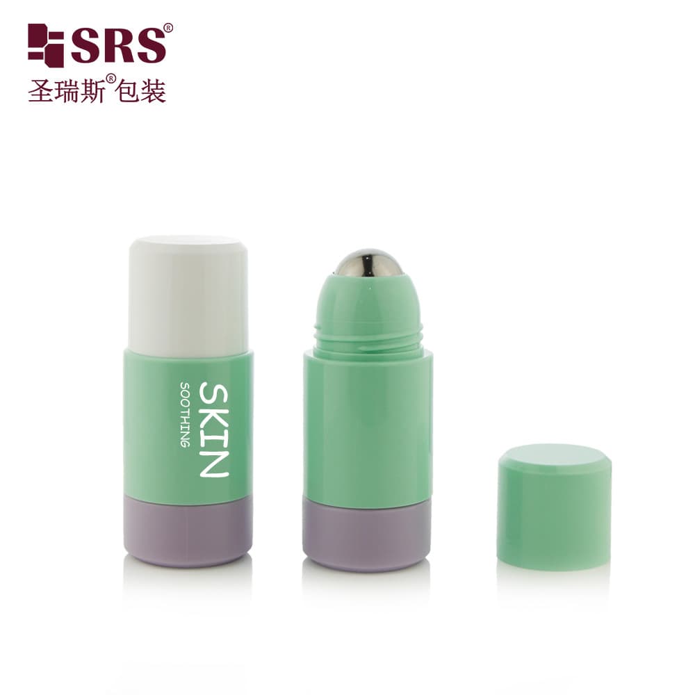 50ml replaceable roller ball bottle PP plastic refill bottle Saint Reis spot batch low minimum order quantity stock sale