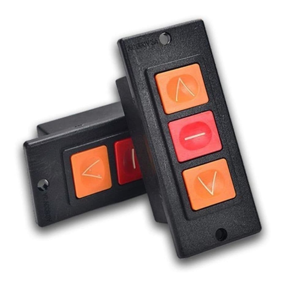 Electric Rolling Shutter Manual Button Switch, Roller Door, Car Door Wall Manual Switch, Stainless Steel Lock Box Lock Cylinder