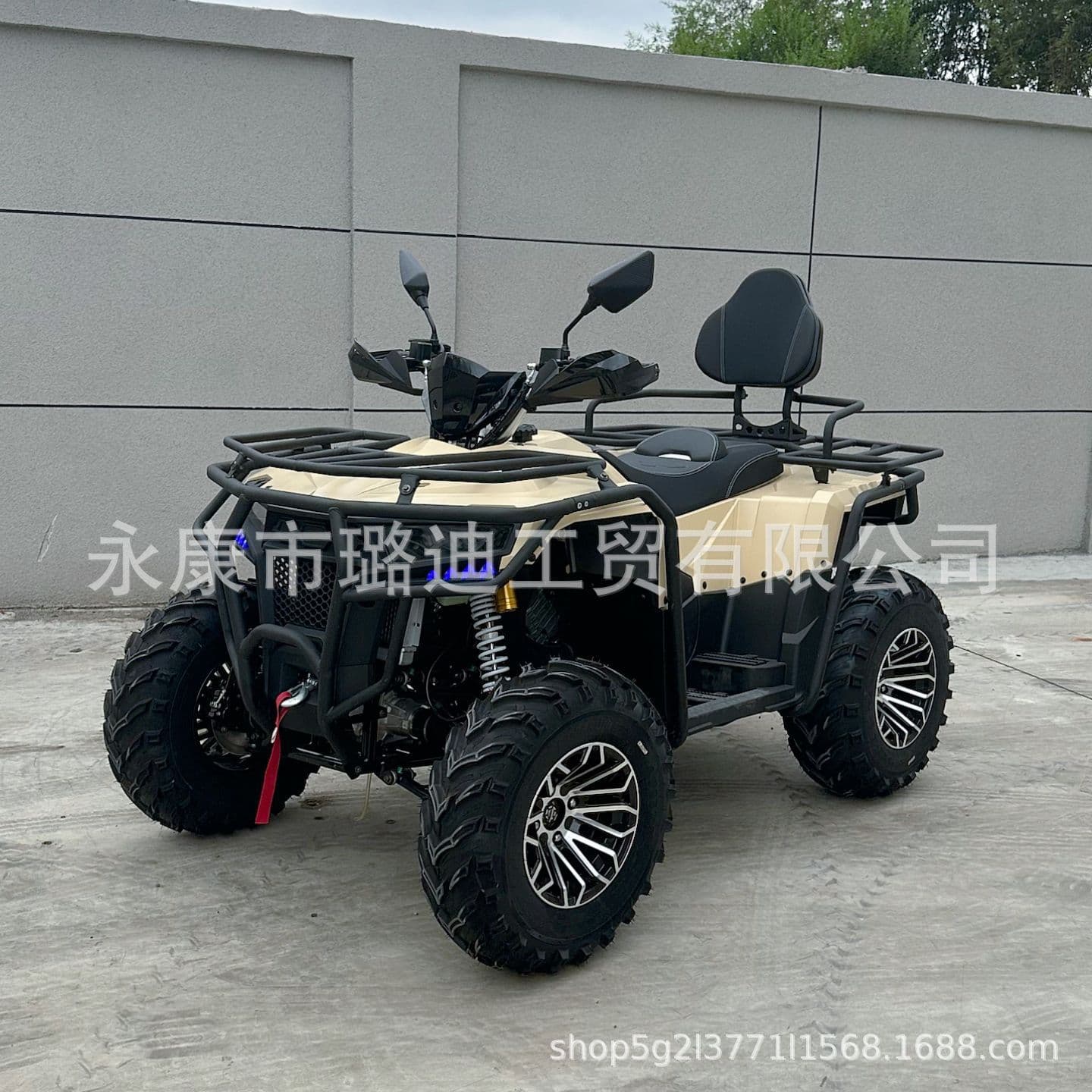 New ATV Beach Buggy with EFI Automatic Transmission 650CC 4×4 All-Terrain Beach Buggy Off-Road Motorcycle Four-Wheel
