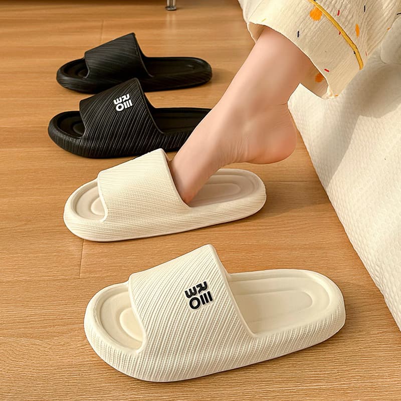 Home EVA Slippers for Women, Non-Slip Summer New Indoor Bathroom Anti-Odor, All-Season Unisex, Non-Smelly Men's Sandals