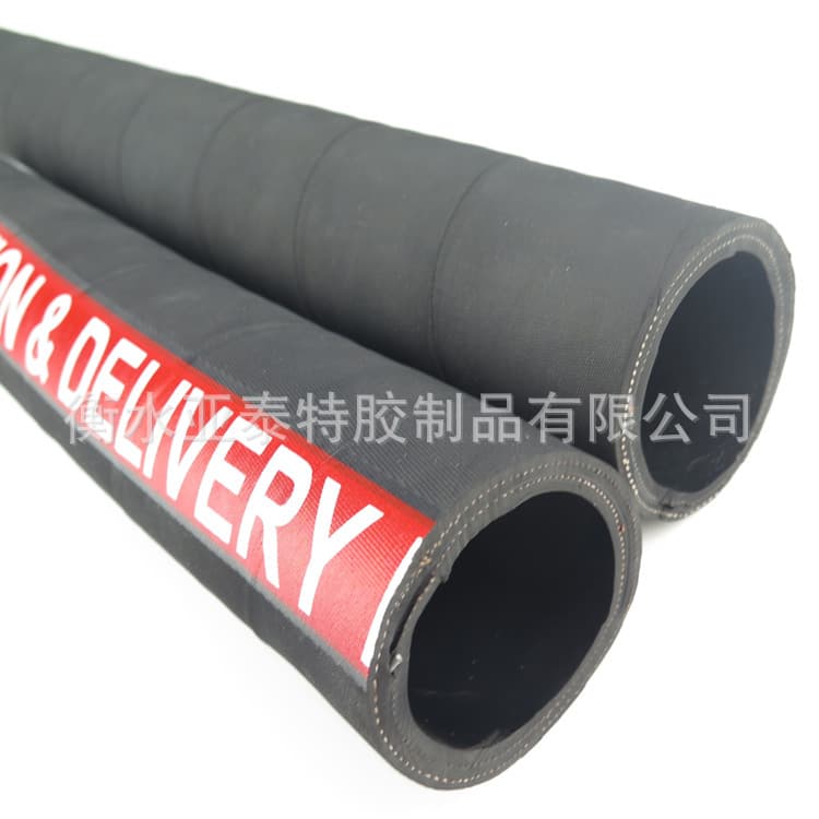 Vehicle Machinery NBR Diesel Gasoline Pipe Curtain Wire Winding Steel Wire 10Bar Engine Suction Exhaust Gasoline Rubber Hose