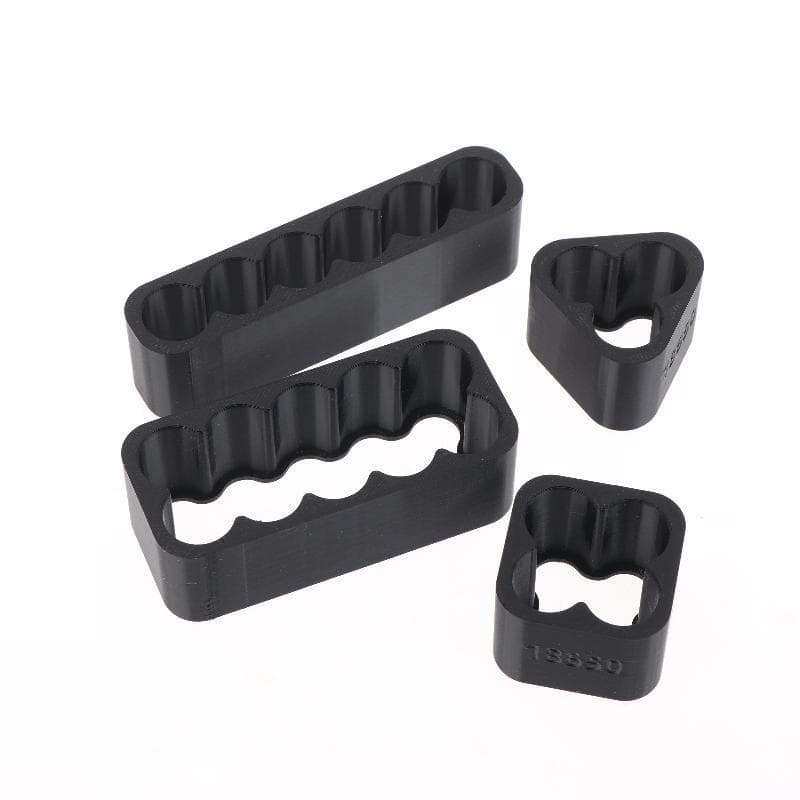 Full set of 18650 clamp mold fixing frame spot welding bracket manual 3/4/6/10 joint welding lithium battery box