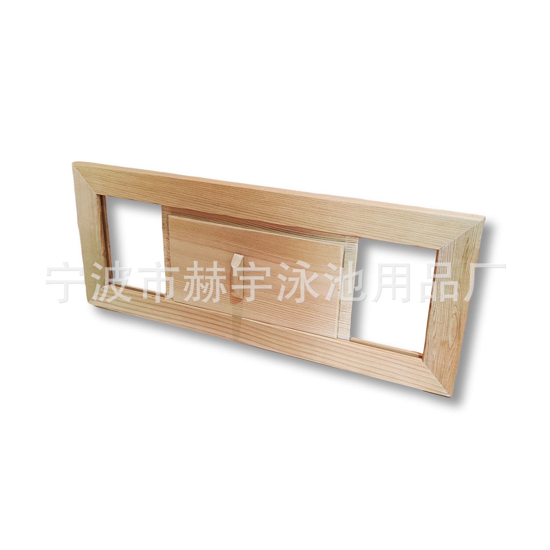 Manufacturer Direct Supply Sauna Room Equipment Accessories Ventilation Outlet Cedar Wood Air Inlet/Outlet