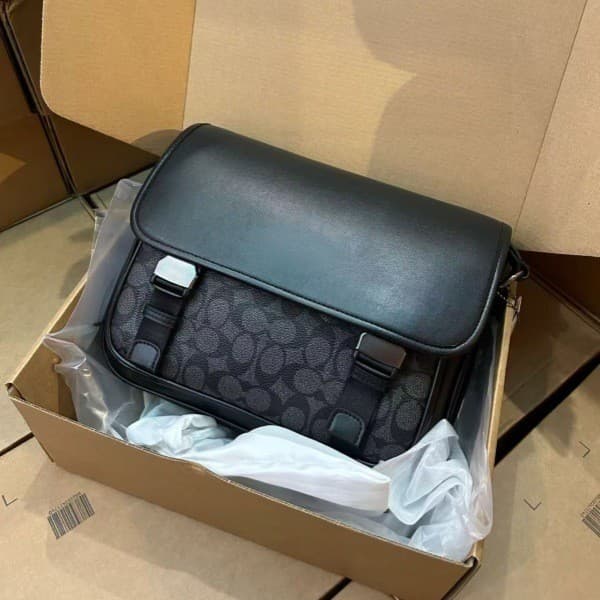 2025 New C-Logo Classic Monogram RACER Messenger Bag Flap Crossbody