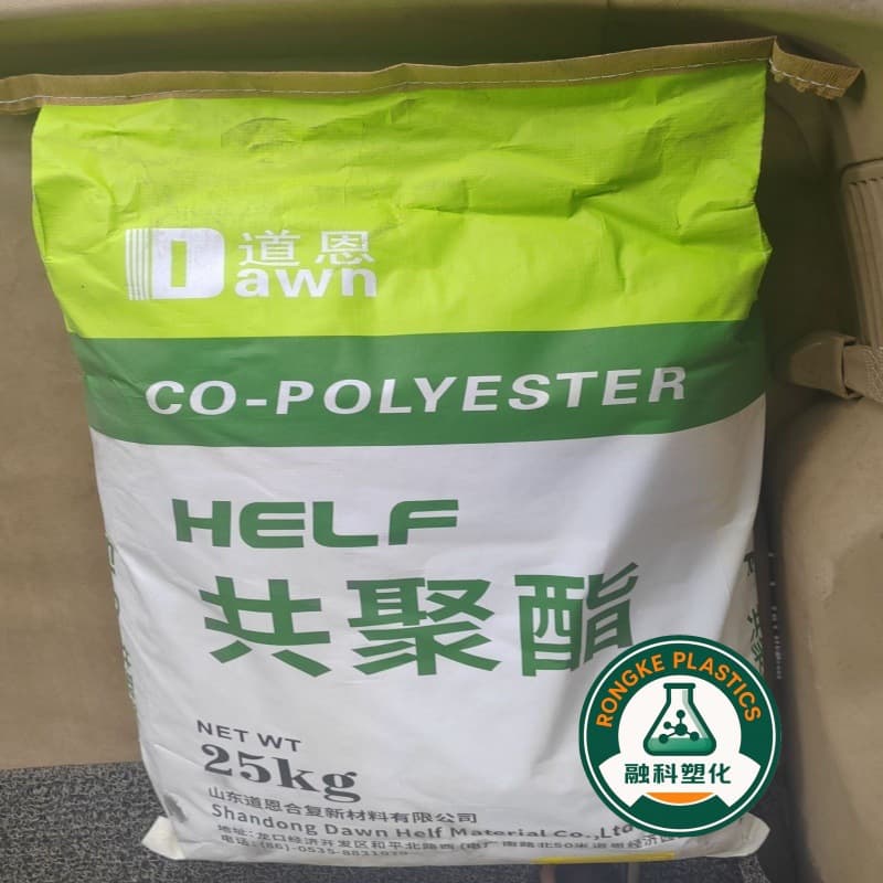PCTG HF500, manufactured by Shandong Daoen, is environmentally friendly, flexible, chemically resistant, and transparent for injection molding applications in the home appliance industry.