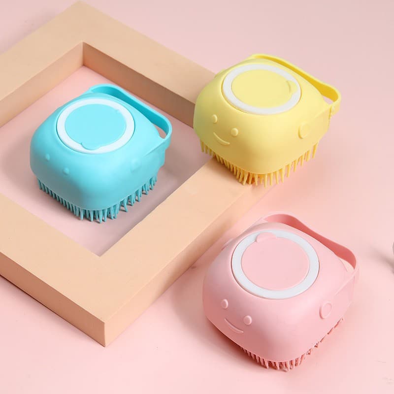 Pet Bathing Brush, Dog Massage Brush, Pet Massage Gloves, Cat Hair Removal Brush, Pet Supplies Bathing Tool