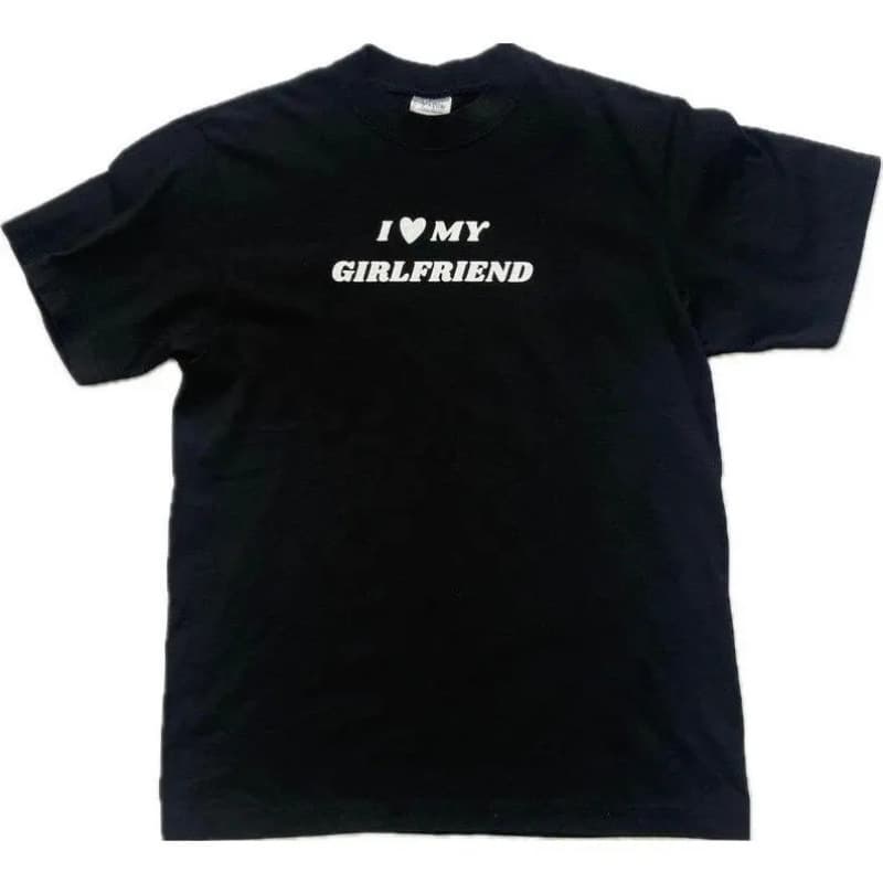 [Cross-border EU Size] I Love My Girlfriend T-Shirt, Gift For Him
