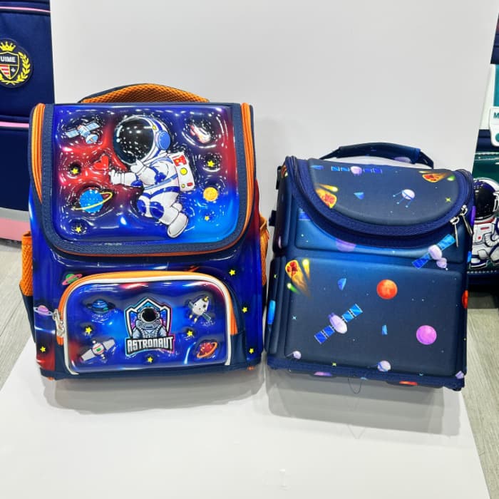 Lunch bag 2in1 cartoon school bag lunch bag insulated lunch bag picnic bag