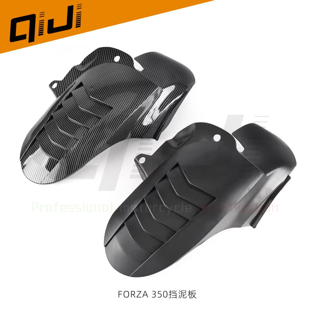 Suitable for 21-25 Honda Forza350/NSS350 modified extended rear fender rear mud tile rear wheel baffle