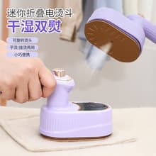 New 2-in-1 Garment Steamer Foldable Portable Handheld Iron Small Household Dry and Wet Ironing Machine