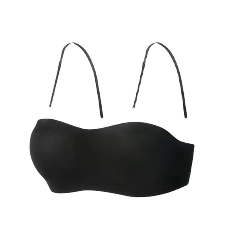 Strapless Shapewear Bra for Women, Non-Slip Side Shaping, Wire-Free Sexy Bra, Push-Up for Small Bust, Seamless Bandeau