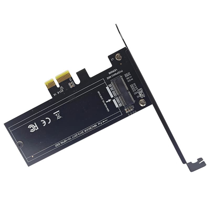 Adapter for MacBook Pro 2013-2017 Hard Drive 12+16PIN to PCI-E 4X or 1X