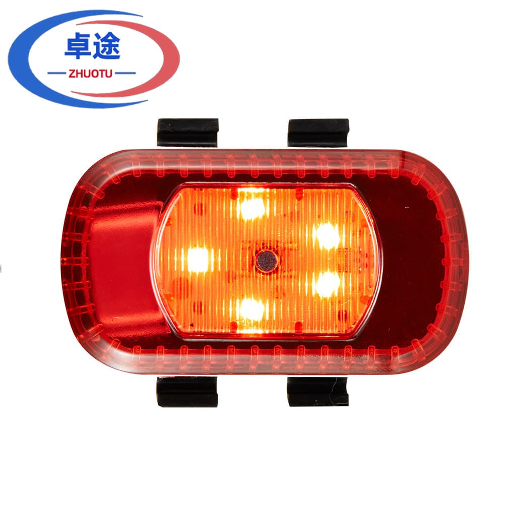 Mini Bicycle Tail Light, USB Rechargeable Cycling Tail Light, Bike Light, Cycling Gear, Safety Warning Tail Light