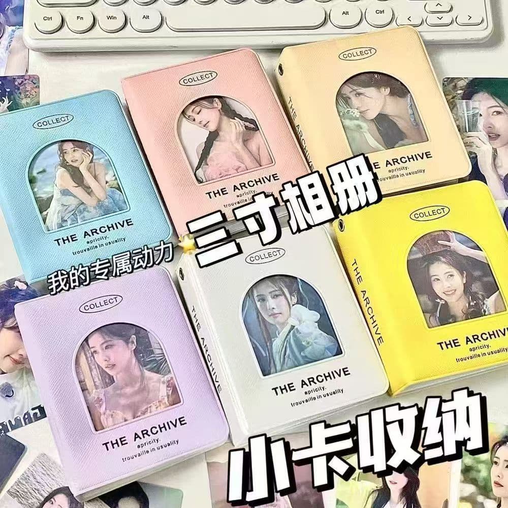 Factory Direct 3-Inch Window Hollow-Out My Little Pony Anime Card Collection Album, Star-Chasing Polaroid Album