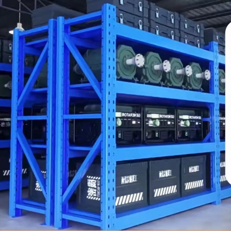 Customized storage shelves, heavy-duty display racks, combination multi-layer shelving, warehouse basement household supermarket storage racks