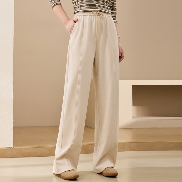 [Relaxed Elastic Waist Pants] Slim & Comfortable Plus Size Women's Pants for Curvy Women, Autumn 2025 New Arrival