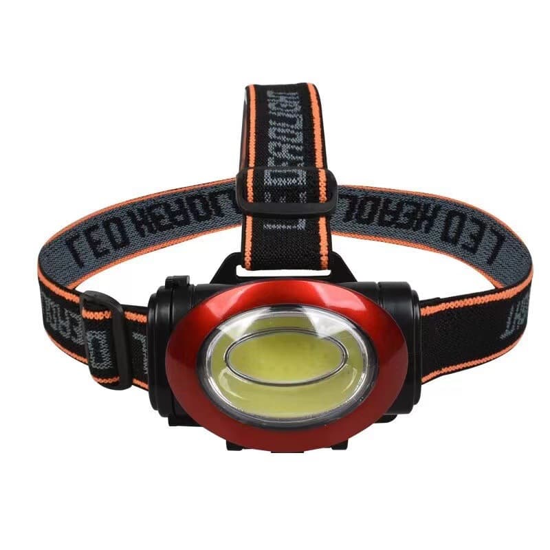 Cross-border COB Headlamp Dry Battery Model Wide Floodlight Outdoor Searchlight Portable Night Fishing Headlamp