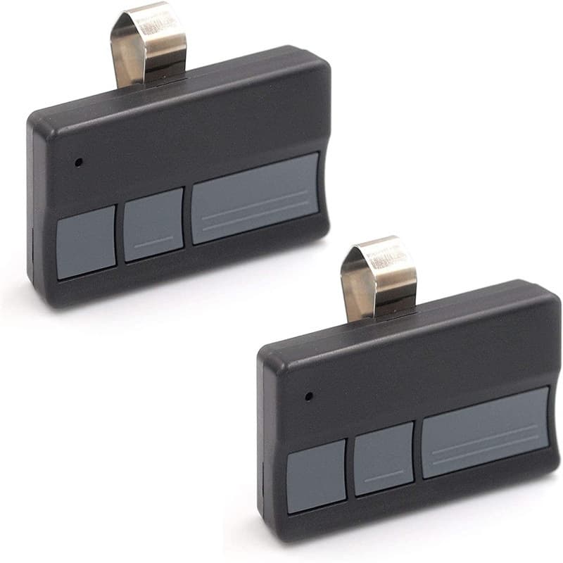 2pcs for garage door opener/close remotes (371LM, 373LM, 971LM, 973LM).