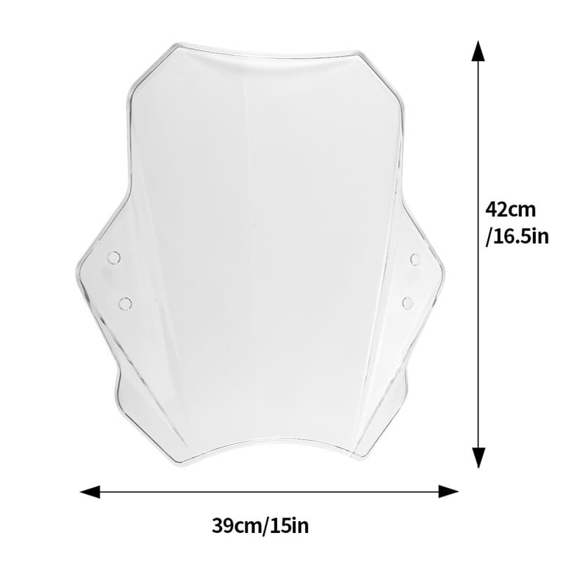 Motorcycle modification accessories suitable for Kawasaki Honda BMW Yamaha Suzuki windshield universal windshield