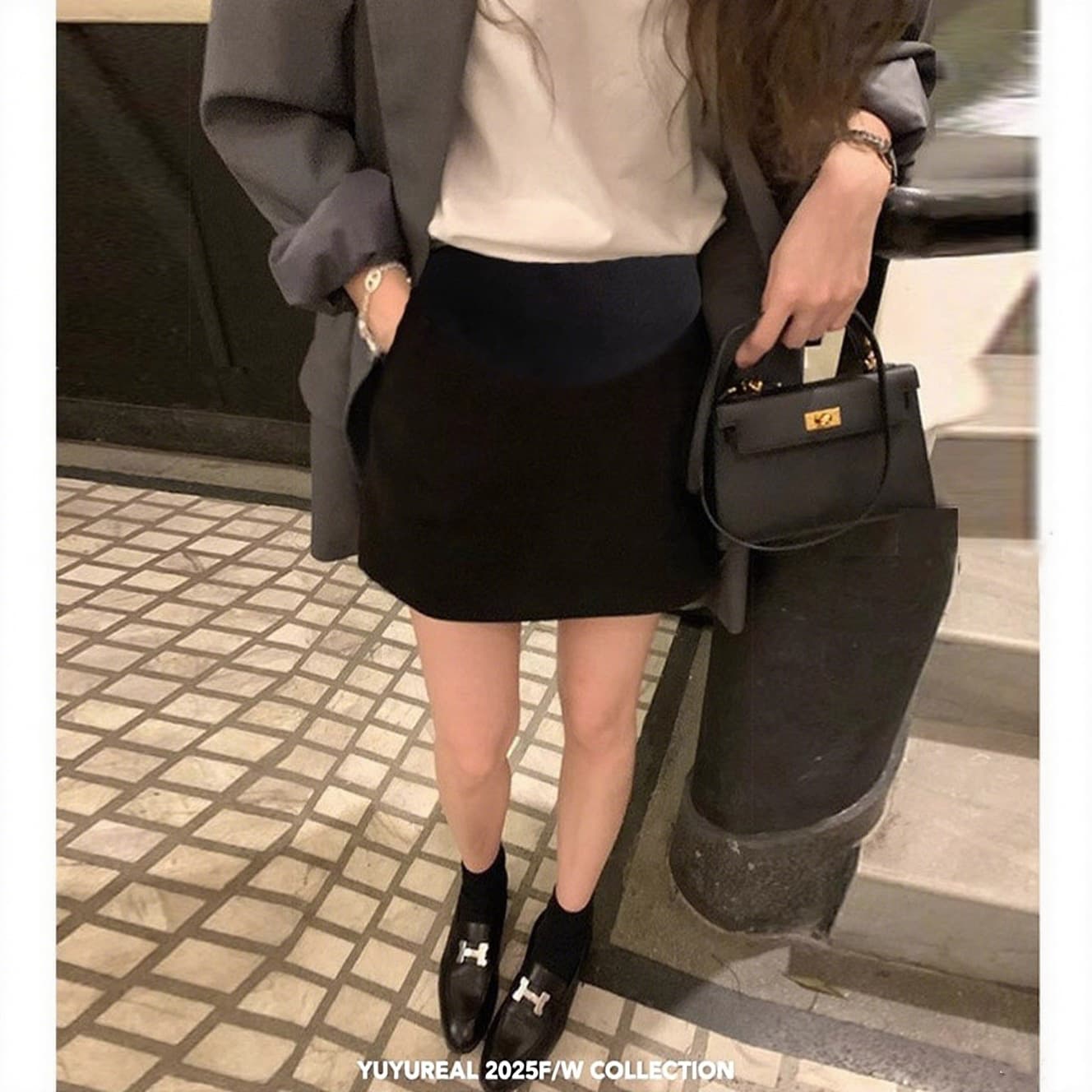 Maternity Short Skirt Autumn Outer Wear Slimming Belly Support Not Tight on Belth One-Step Skirt Elegant Bodycon A-Line Skirt Maternity Skirt