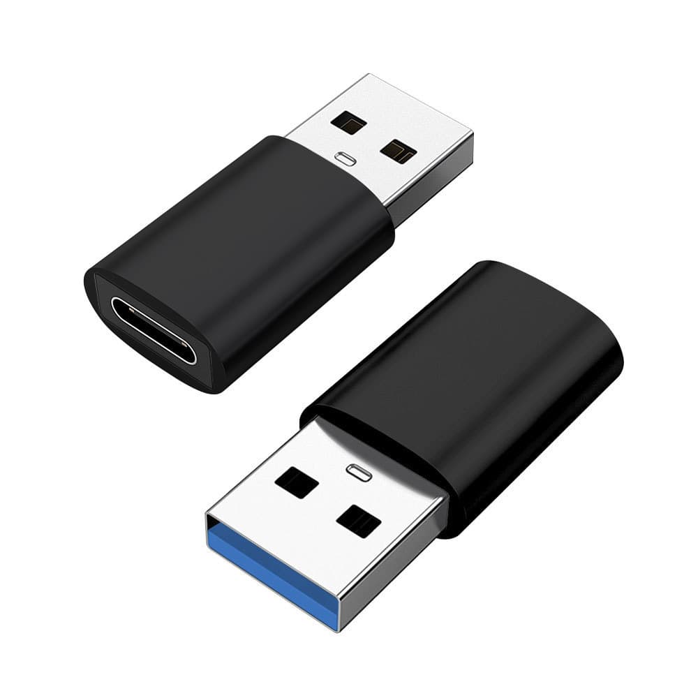 USB to Type-C 3.0 Adapter Female Port PD Fast Charging Data Cable Converter for Power Bank Data Transfer OTG