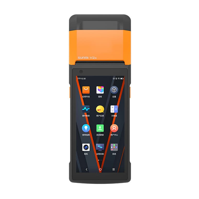 Sunmi V2s Mobile Handheld POS Receipt Label Printer Multi-Platform Order Receiving Scan Payment V3