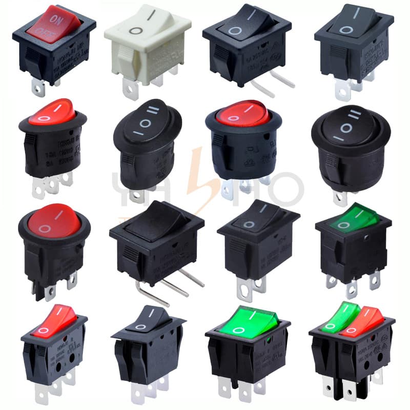 Rocker Switch 21*15 with Light, Rocker Toggle Button Power Switch, Reliable Manufacturer