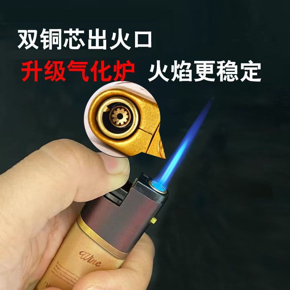 Blue Flame Jet Lighter Manufacturer New Windproof Lighter Electronic Refillable Personalized Lighter Distribution